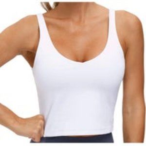 lululemon Yoga Align Ribbed Cropped Tank | White